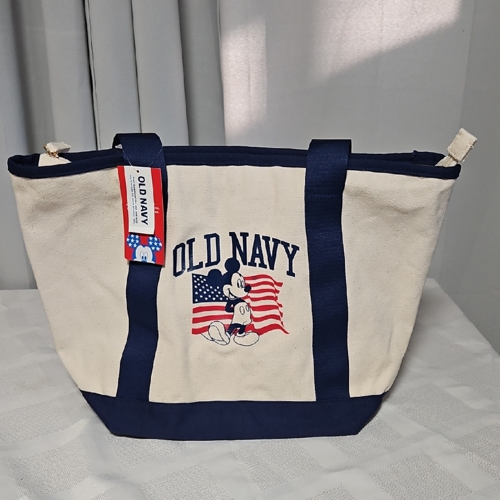 Patriotic Mickey Mouse Tote NWT